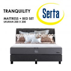 Bed Set Size 200 - SERTA Tranquility 200